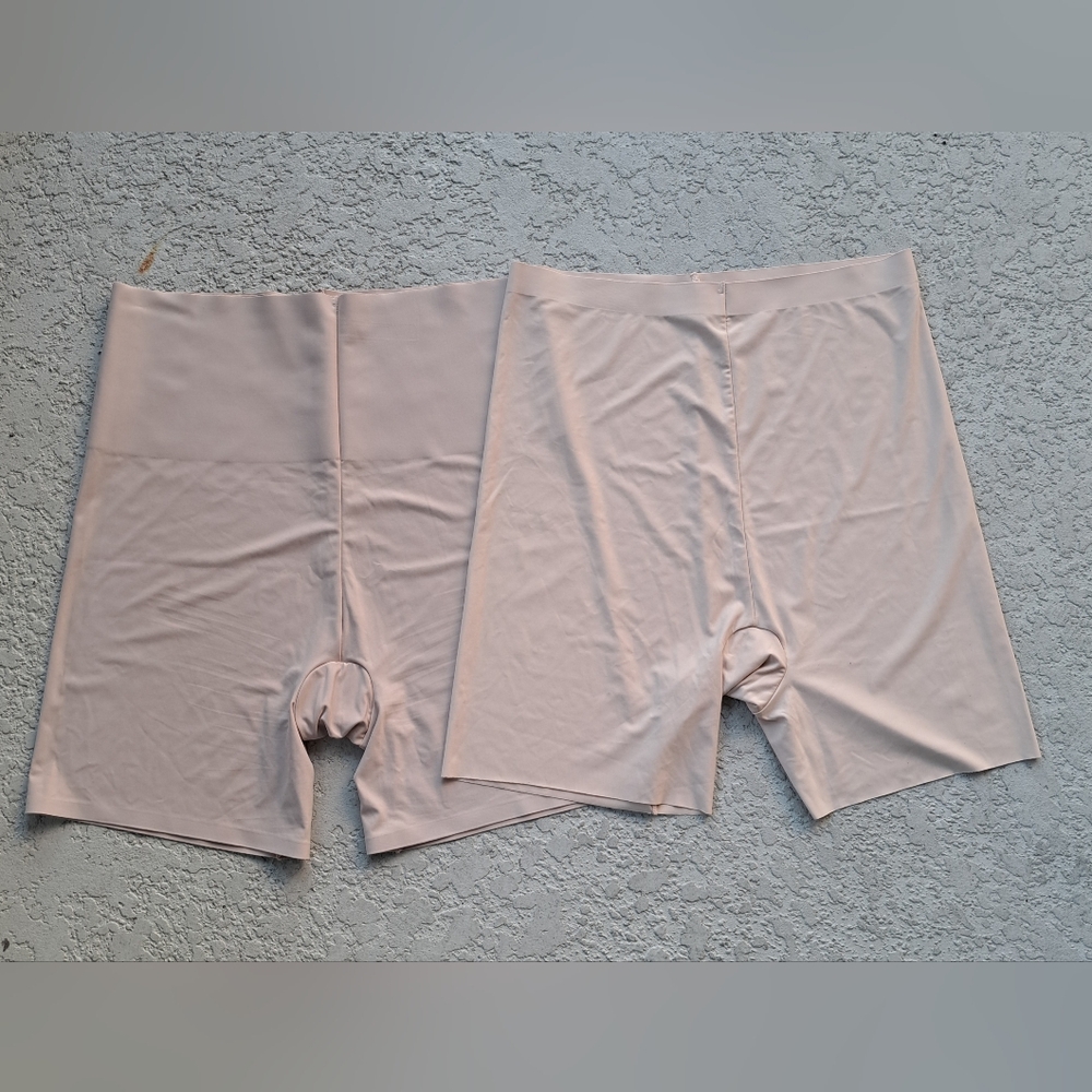 Skinnygirl Bundle (2) Women's Shapewear Shorts - Cream - Picture 8 of 10